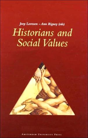 Tapa de Historians and social values