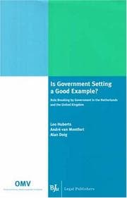 Tapa de Is government setting a good example?
