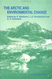 Tapa de Arctic and Environmental Change