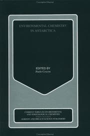 Tapa de Environmental Chemistry in Antarctica