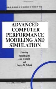 Tapa de Advanced Computer Performance Modeling and Simulation