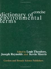Tapa de Concise dictionary of environmental terms