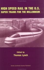 Tapa de High speed rail in the U.S.