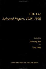 Tapa de Selected papers, 1985-1996