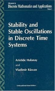 Tapa de Stability and stable oscillations in discrete time systems