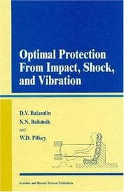 Tapa de Optimal Protection from Impact, Shock and Vibration
