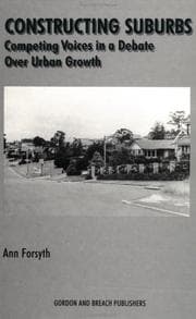 Tapa de Constructing Suburbs