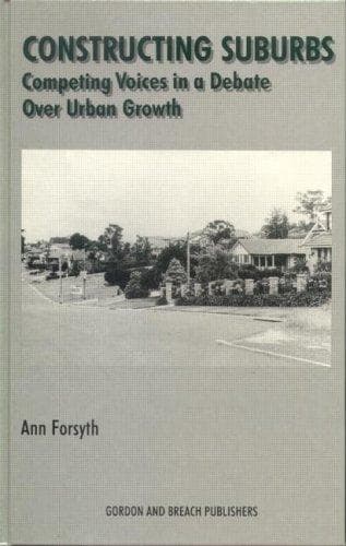 Tapa de Constructing Suburbs