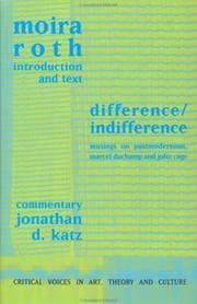 Tapa de Difference - Indifference