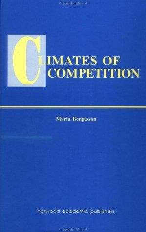 Tapa de Climates of competition