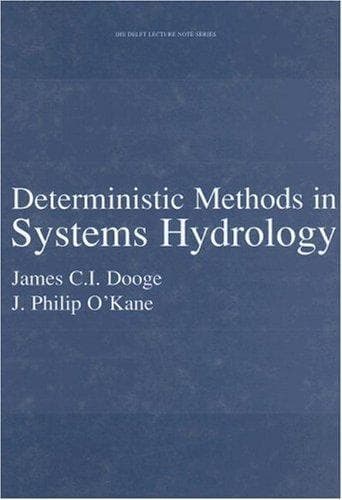 Tapa de Deterministic methods in systems hydrology
