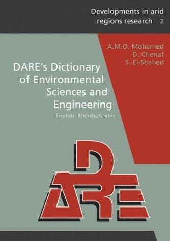 Tapa de DARE's dictionary of environmental sciences and engineering
