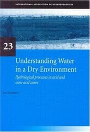 Tapa de Understanding Water in a Dry Environment