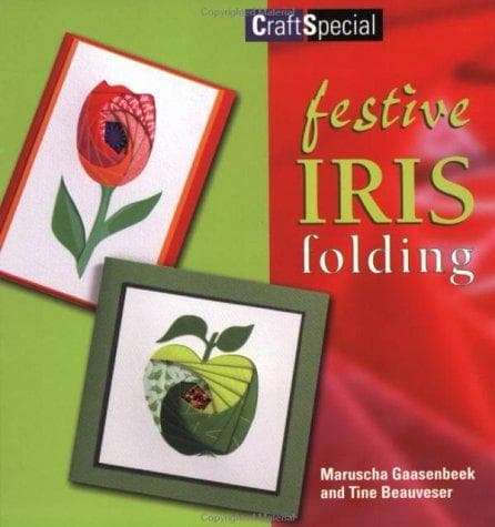 Tapa de Festive Iris Folding