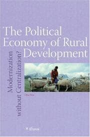 Tapa de The Political Economy of Rural Development