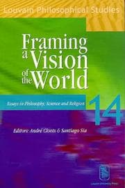 Tapa de Framing a vision of the world