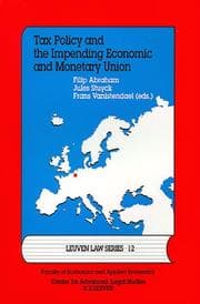 Tapa de Tax policy and the impending economic and monetary union