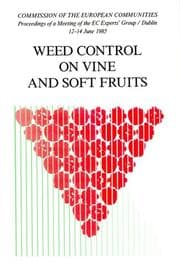 Tapa de Weed control on vine and soft fruits