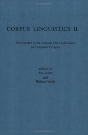 Tapa de Corpus Linguistics Ii.(Costerus NS 57) (Costerus New Series)