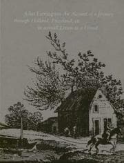 Tapa de An account of a journey through Holland, Frizeland, etc. in severall letters to a friend