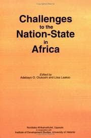 Tapa de Challenges to the nation-state in Africa