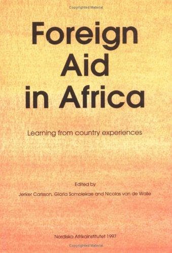 Tapa de Foreign aid in Africa