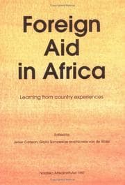 Tapa de Foreign aid in Africa