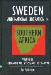 Tapa de Sweden and national liberation in Southern Africa
