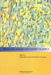 Tapa de Producing nature and poverty in Africa