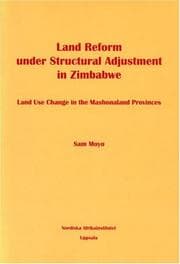 Tapa de Land reform under structural adjustment in Zimbabwe