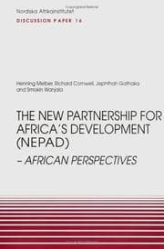 Tapa de The new partnership for Africa's development (NEPAD)