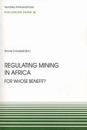 Tapa de Regulating mining in Africa
