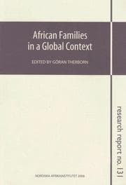 Tapa de African Families in a Global Context (Research Report (Nordic Africa Institute))