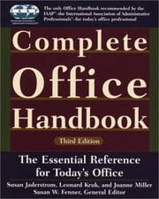 Tapa de Complete office handbook