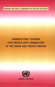 Tapa de Barrier-free Tourism for People with Disabilities in the Asian and Pacific Region