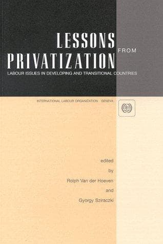 Tapa de Lessons from privatization