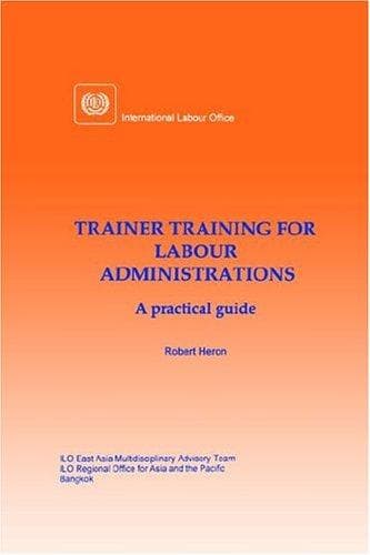 Tapa de Trainer training for labour administrations