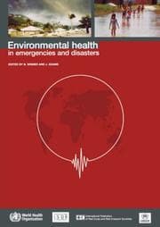Tapa de Environmental health in emergencies and disasters