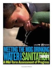 Tapa de Meeting the MDG drinking water and sanitation target
