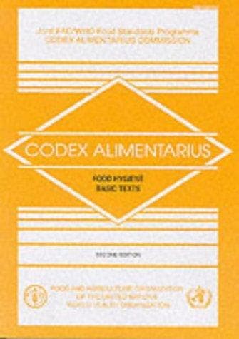 Tapa de Food Hygiene Basic Texts