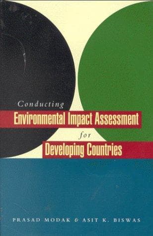 Tapa de Conducting environmental impact assessment in developing countries