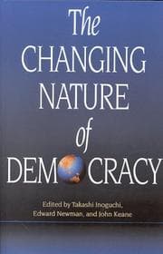 Tapa de The changing nature of democracy