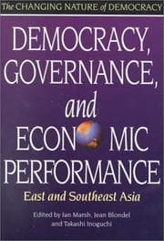 Tapa de Democracy, governance, and economic performance