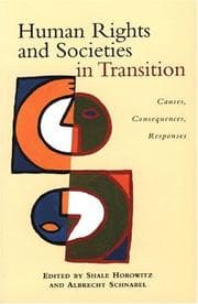 Tapa de Human rights and societies in transition