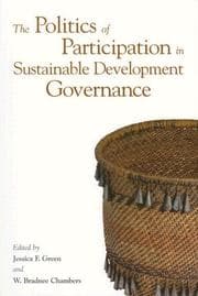 Tapa de The politics of participation in sustainable development governance