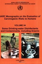 Tapa de Some drinking-water disinfectants and contaminants, including arsenic