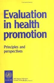 Tapa de Evaluation in health promotion