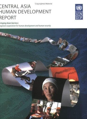 Tapa de Central Asia Human Development Report