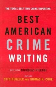 Tapa de Best American crime reporting
