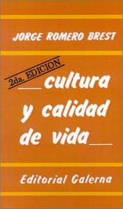 Tapa de Cultura y calidad de vida